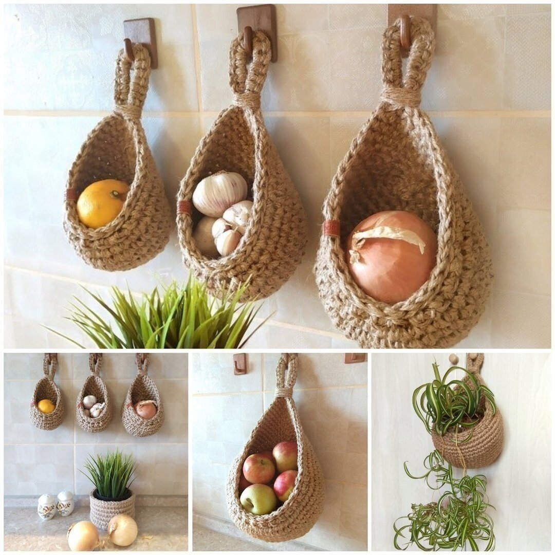🔥BIG SALE - 48% OFF🔥🔥-Hanging Wall Vegetable Fruit Baskets
