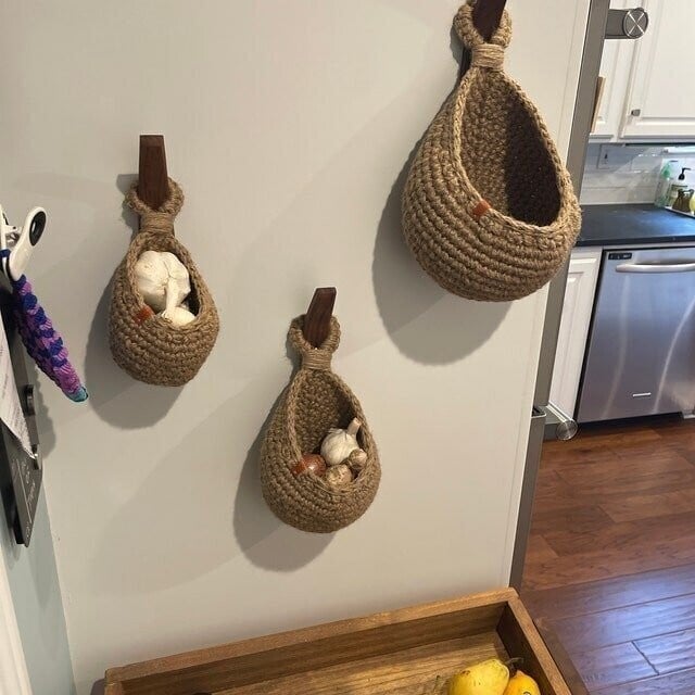 🔥BIG SALE - 48% OFF🔥🔥-Hanging Wall Vegetable Fruit Baskets