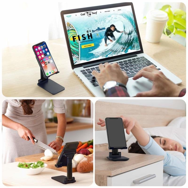 🔥BIG SALE - 44% OFF🔥]Adjustable Telescopic Folding Cell Phone and Tablet Stand